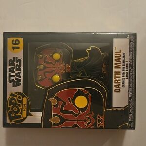 Star Wars Darth Maul Enamel Funko Pop Pin